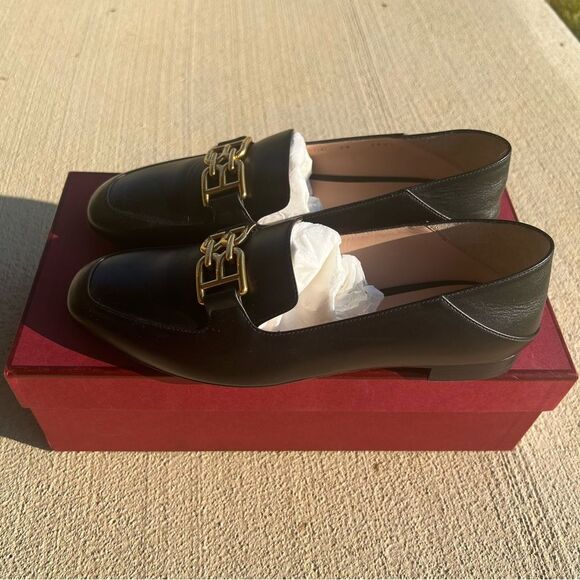 Bally BB logo loafers in Black, New, Size EU 38 - Picture 6 of 16